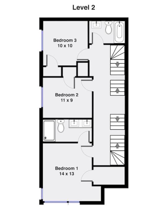 시카고 Breathtaking Downtown Penthouse A - Sleeps 11 빌라 외부 사진